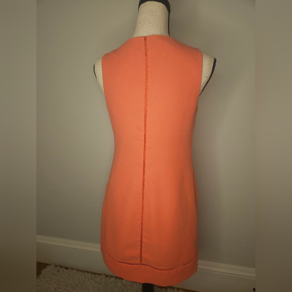 Banana Republic Coral Sleeveless Shift Dress - Picture 4 of 7